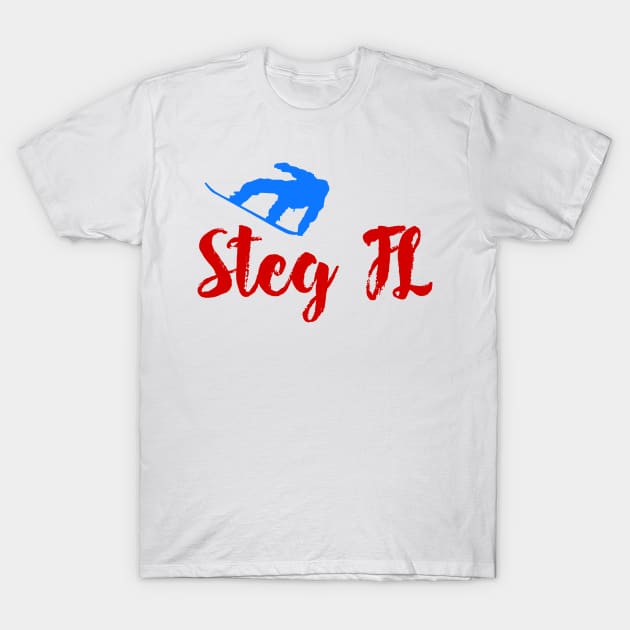 Winter and snow fun in Steg FL T-Shirt by ArtDesignDE